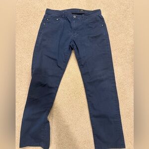 AG Adriano Goldschmied Dark Blue Trousers